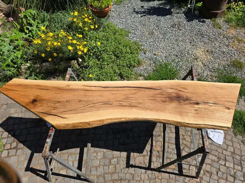 Corner table, in the making, photo 15