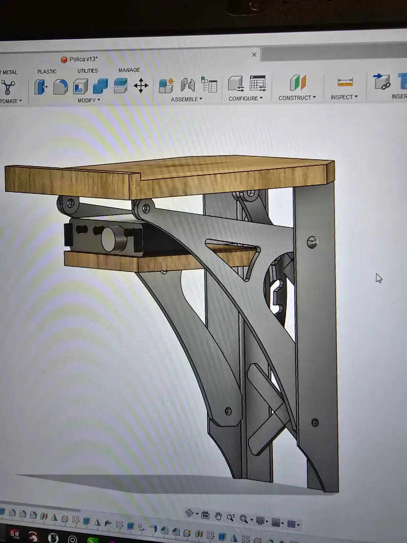 Speaker shelves, in the making, photo 1
