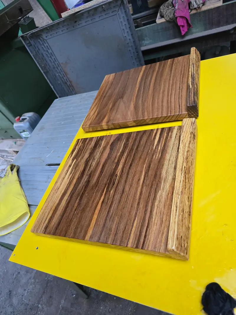 Speaker shelves, in the making, photo 1