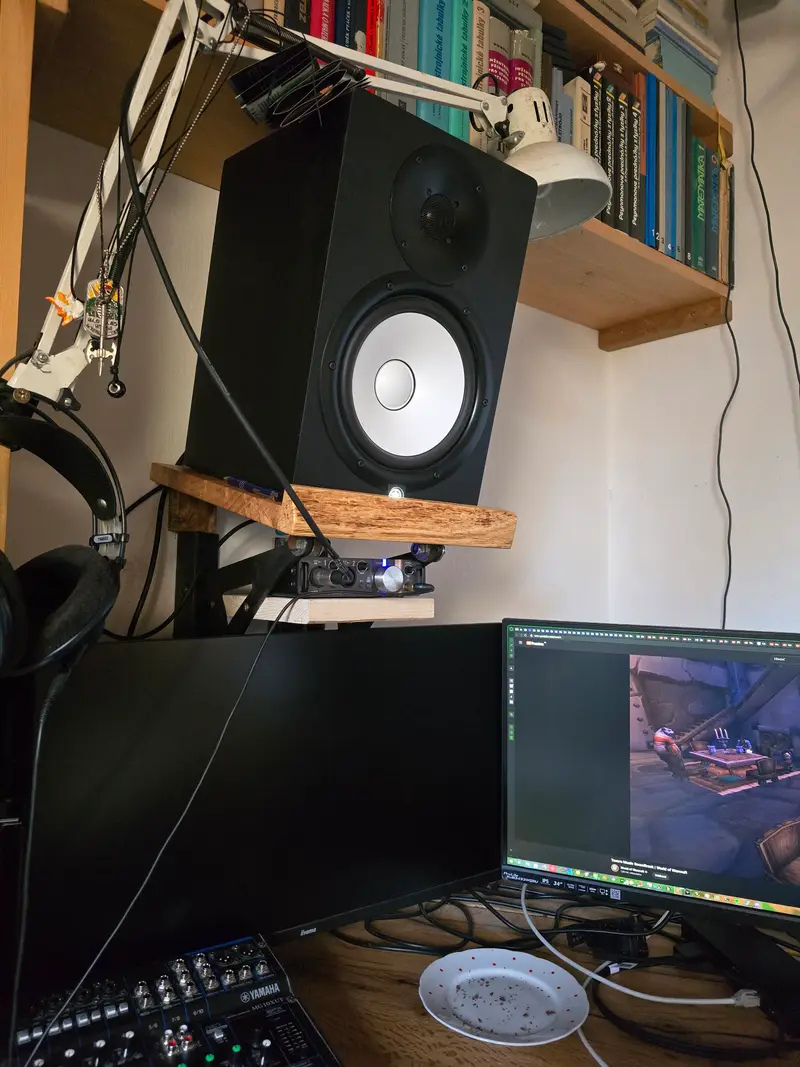 Speaker shelves, in the making, photo 2